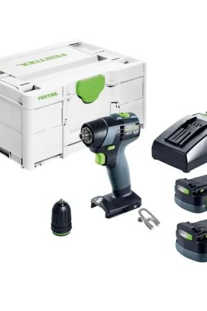 Nouvel Arrivage Festool TXS 12 2,5-Plus Perceuse-visseuse sans fil 12 V 30 Nm Brushless ( 576873 ) + 2x batterie 2,5 Ah + chargeur + Systainer