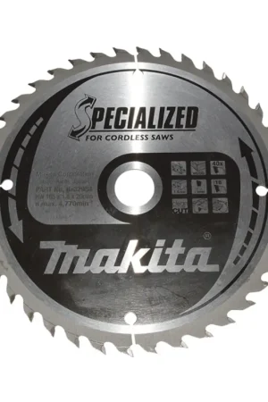 Commander Vite Makita CCF16540E SPECIALIZED lame de scie 165 x 20 mm 40 dents pour bois ( B-32954 )