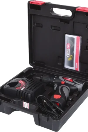 Petit Prix KS TOOLS Perceuse sur batterie, 24Nm, 1.870 Tr/min 10,8V, avec 1 batterie et chargeur ( 515.3535 )