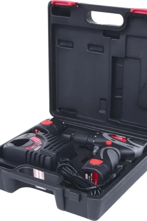 Expédition Rapide KS TOOLS Perceuse sur batterie, 24Nm, 1.870 Tr/min 10,8V, avec 2 batteries et chargeur ( 515.3536 )