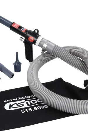 KS TOOLS Pistolet de soufflage et d’aspiration à air comprimé, 145 mm ( 515.5090 ) Promotion Saisonnière