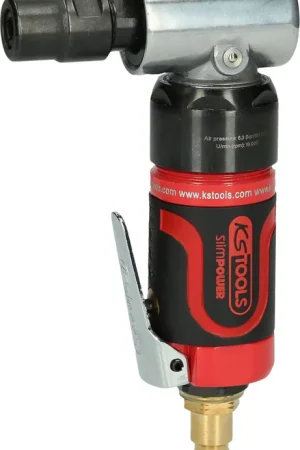 KS TOOLS Mini-meuleuse d'angle pneumatique SlimPOWER, 19.000 Tr/min ( 515.5535 ) Certifié