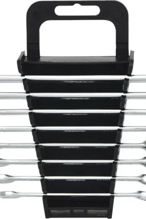 KS TOOLS Jeu de clés mixtes inclinées, 8 pcs 8-19mm ( 517.0048 ) Livraison Express