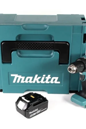 Prix Cassé Makita DDF 485 G1J 18 V Li-Ion Perceuse visseuse sans fil Brushless 13 mm + Coffret MakPac + 1 x Batterie 6,0 Ah - sans Chargeur