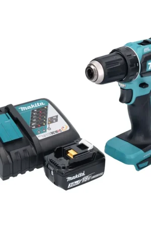 Prix Promo Makita DDF 485 RF1 Perceuse-visseuse sans fil 18 V 50 Nm sans balais + 1x Batterie 3,0 Ah + Chargeur