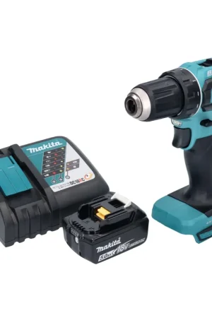 Affaire À Saisir Makita DDF 485 RT1 Perceuse-visseuse sans fil 18 V 50 Nm Brushless + 1x Batterie 5,0 Ah + Chargeur