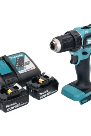 Vente Directe Makita DDF 485 RG Perceuse-visseuse sans fil 18 V 50 Nm sans balais + 2x Batteries 6,0 Ah + Chargeur