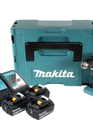 Affaire À Saisir Makita DDF485RTJ3 Perceuse-visseuse sans fil 50 Nm 18V Brushless + 3x Batteries 5,0 Ah + Chargeur + Coffret Makpac