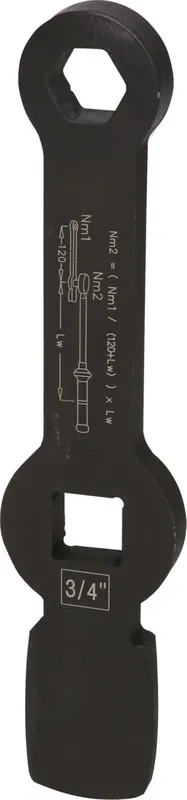 KS TOOLS Clé à chocs 3/4' à six pans avec 2 surfaces d'impact, 26 mm ( 517.0926 ) Paiement Sécurisé