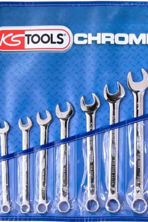 Satisfait Ou Remboursé KS TOOLS Jeu de clés mixtes inclinées CHROMEplus, 11 pcs pouce ( 518.3000 )