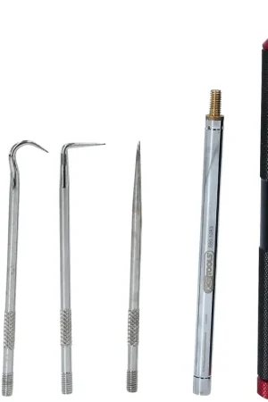 KS TOOLS Jeu de crochets et d'embouts magnétiques, 6 pcs ( 550.1080 ) Meilleur Prix