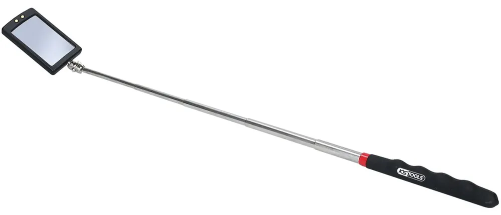 KS TOOLS Miroir d’inspection flexible avec éclairage ( 550.1136 ) Quantité Limitée