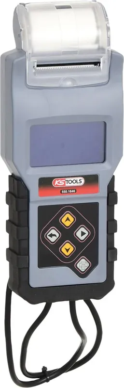 Meilleure Vente KS TOOLS Testeur de système de chargement et de batterie numérique 12 V avec imprimante intégrée ( 550.1646 )