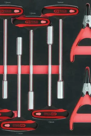 Expédié Aujourd'hui KS TOOLS Jeu de pinces à fusible et poignées en T, 12 pcs, insert système 1/1 ( 711.0012 )