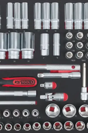 KS TOOLS 1/2' SCS Coffret de douilles, 95 pièces, module 1/1 ( 711.0095 ) Usine Directe