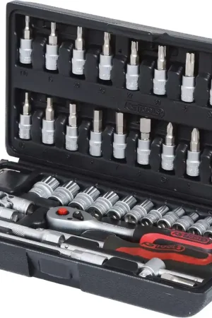 Bon Plan KS TOOLS 1/4' Coffret de douilles, 46 pcs ( 911.0646 )