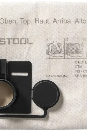 Sac filtrant Festool FIS-CT 44 SP FLEECE/5 (456874) pour CT 44 Prix Choc