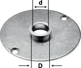Bague de copie Festool KR D17/OF 1010/VS 600 (490770) pour OF 900, OF 1000, OF 1010, OF 1010 R Nouvelle Collection