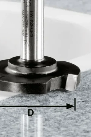 Fraise à surfacer Festool HW D 52/R1ss S12 (492701) pour OF 1400, OF 2000, OF 2200 Dernière Chance