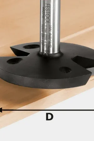 Fraise à aplatir Festool HW D68/14/R35 S12 (492712) pour OF 1400, OF 2000, OF 2200 Must-Have