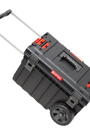 Jusqu'à Épuisement Des Stocks Qbrick System ONE Trolley Vario empilable 605 x 405 x 345 mm 44 l IP66 avec roulettes sur axe métallique