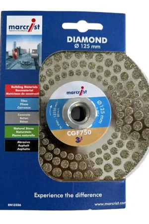 Must-Have Marcrist CGF750 Disque de coupe et de meulage 3 en 1 125 mm (2351.0125.M14)