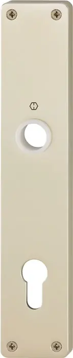 HOPPE Paire de plaques longues 202H F2 / couleur maillechort F2 ( 3000252152 ) Prix Réduit