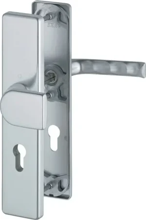 HOPPE Garniture de protection London 78G/2221A/2440/113 aluminium F1 ( 3000220067 ) Nouvelle Collection