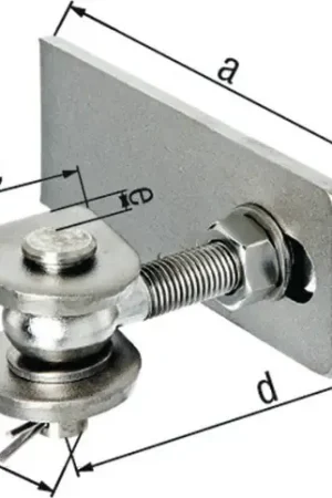 Commander Vite GAH Paumelle de porte 86x23x55x130x28x50mm ( 3000200652 )