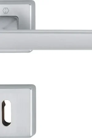 Marque HOPPE Garniture à rosette Dublin 1124 / 843KV/843KVS Aluminium F94-1 ( 3000203141 )