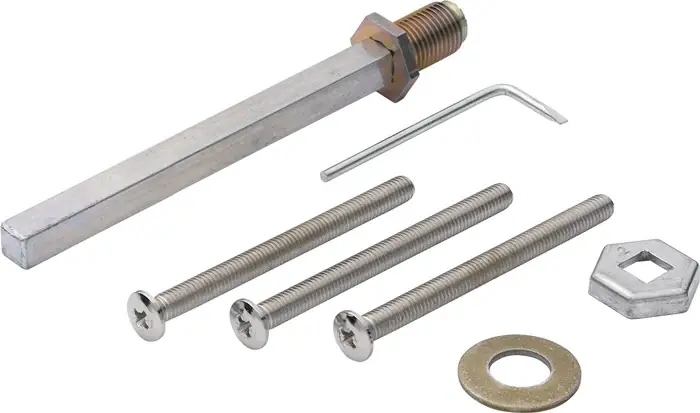 Dernier Modèle HOPPE kit de fixation K/G quick pin 2410/3410 sets de protection interchangeables 8 x 125 mm (3000209255)