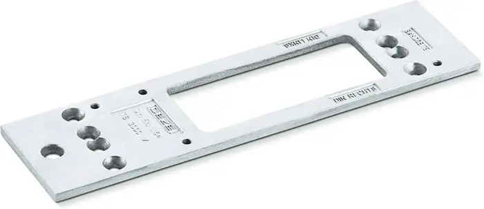 Paiement Sécurisé Plaque de montage GEZE argent (3000255099)