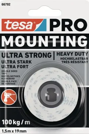 TESA ruban de montage Mounting PRO Ultra Strong 66792 blanc (3000265491) Offre Limitée