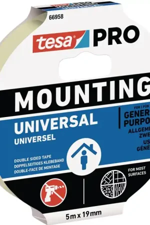 TESA ruban de montage Mounting PRO Universal 66958 blanc (3000265495) Authentique