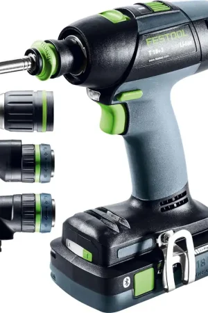 Perceuse-visseuse sans fil Festool T 18+3 HPC 4.0 I-Set (577609) Satisfait Ou Remboursé