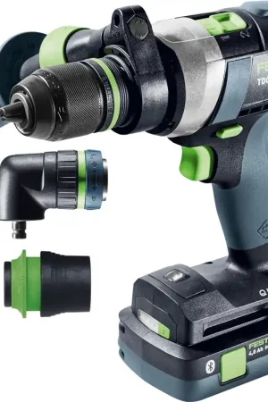 Pas Cher Festool TDC 18/4 5.0/4.0 I-Set perceuse-visseuse sans fil QUADRIVE (577612)