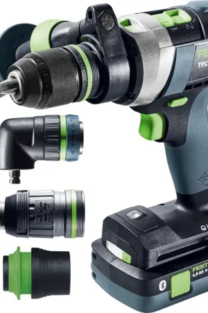 Perceuse-visseuse sans fil Festool TPC 18/4 5.0/4.0 I-Set/XL QUADRIVE (577622) Nouveauté