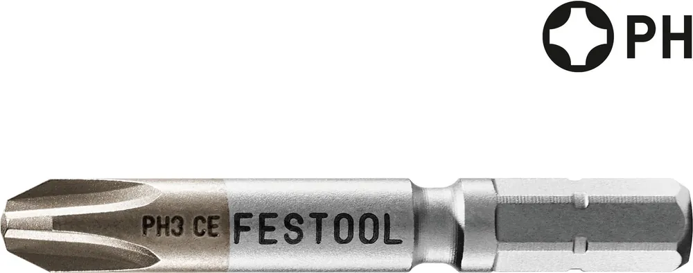 Nouveauté Festool PH 3-50 CENTRO/2 Bit (205075) pour perceuse-visseuse sans fil et perceuse-visseuse à percussion sans fil Festool avec support FastFix et mandrin WH-CE CENTROTEC