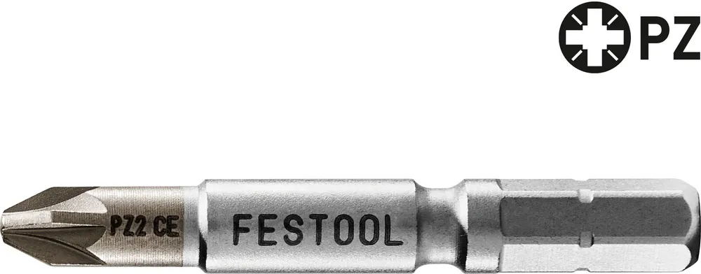 Festool PZ 2-50 CENTRO/2 Bit (205070) pour perceuse-visseuse sans fil et perceuse-visseuse à percussion sans fil Festool avec support FastFix et mandrin WH-CE CENTROTEC Dernière Chance
