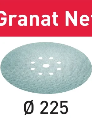 Produit De Marque Festool STF D225 P320 GR NET/25 mesh abrasif Garnet Net (203319) pour ponceuses à long col PLANEX LHS 2 225 EQ(I), PLANEX 225 EQ, PLANEX LHS-E 225 easy, PLANEX LHS 2-M 225 EQ