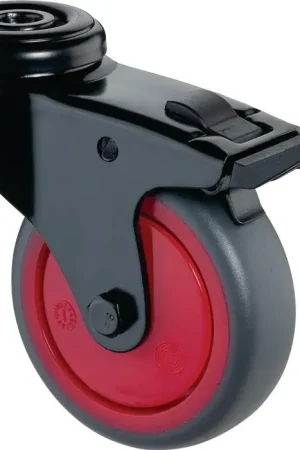 Acheter Direct BS ROLLEN Roulette pivotante avec frein Roue Ø 75 mm Capacité de charge 60 kg ( 3000275257 )