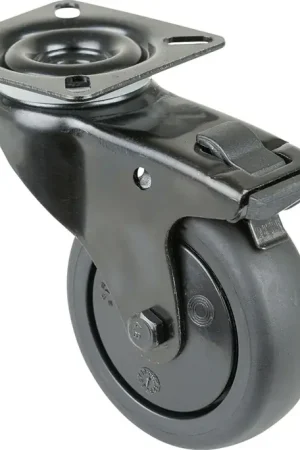 BS ROLLEN Roulette pivotante avec frein Roue Ø 75 mm Capacité de charge 60 kg ( 3000275384 ) Offre Exclusive