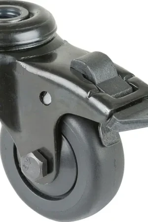 Vente Flash BS ROLLEN Roulette pivotante avec frein Roue Ø 50 mm Capacité de charge 50 kg ( 3000275387 )
