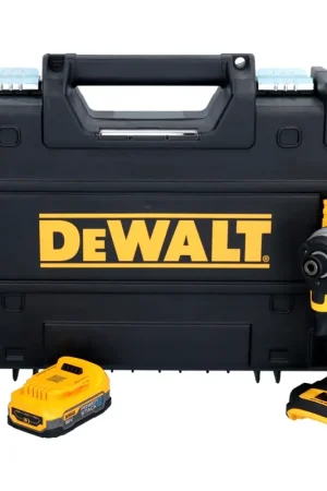 Acheter Direct DeWalt DCF850NT Visseuse à choc sans fil 205Nm 1/4" 18V Brushless + 1x Batterie 1,7Ah + Coffret TSTAK - sans chargeur