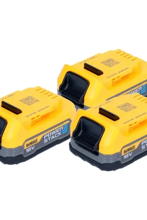 DeWalt Kit batterie DCBP 034 E3 3x batterie Powerstack 18 V 1,7 Ah / 1700 mAh XR Li-Ion - avec indicateur de charge Achat Immédiat