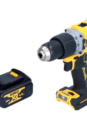Expédition Rapide DeWalt DCD 805 N Perceuse-visseuse à percussion sans fil 18 V 90 Nm Brushless + 1x batterie 4,0 Ah - sans chargeur
