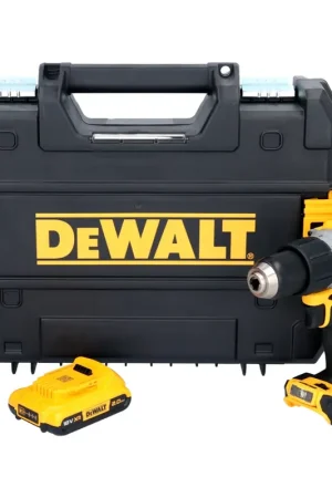 Offre Spéciale DeWalt DCD 805 NT Perceuse-visseuse à percussion sans fil 18 V 90 Nm Brushless + 1x batterie 2,0 Ah + TSTAK - sans chargeur