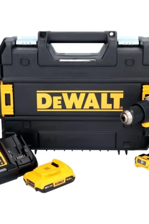 Satisfait Ou Remboursé DeWalt DCD 805 D1T Perceuse-visseuse à percussion sans fil 18 V 90 Nm Brushless + 1x batterie 2,0 Ah + chargeur + TSTAK