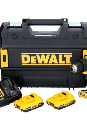 Expédition Rapide DeWalt DCD 805 D2T Perceuse-visseuse à percussion sans fil 18 V 90 Nm Brushless + 2x batterie 2,0 Ah + chargeur + TSTAK