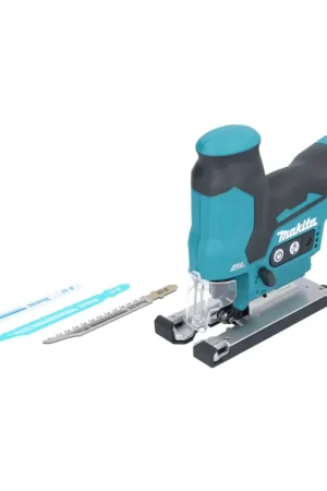 Soldes Makita DJV 185 Z Scie sauteuse pendulaire sans fil 18 V Brushless + 3 pcs. jeu de lames de scie sauteuse - sans batterie, sans chargeur